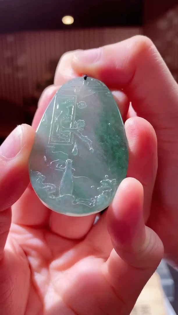 未镶嵌定制翡翠L-QJSX1214088多样性发其一