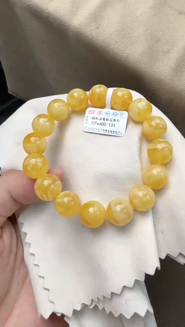 未镶嵌琥珀手串蜜蜡手串