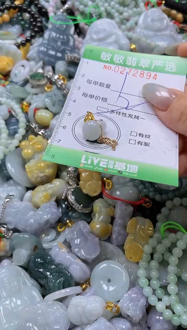 翡翠未镶嵌颈饰闪购0272894多样性发其一
