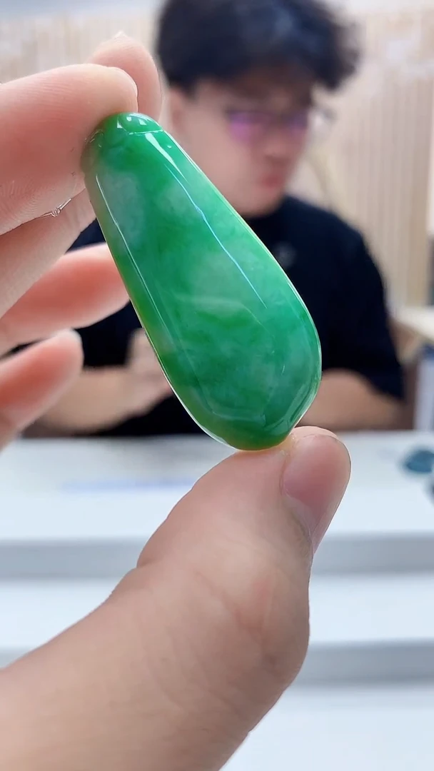 定制翡翠未镶嵌4688bb-毛货挂件52