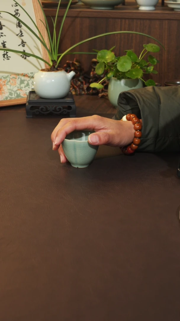 【闪购商品】杯宣宝汝瓷原矿原釉微瑕