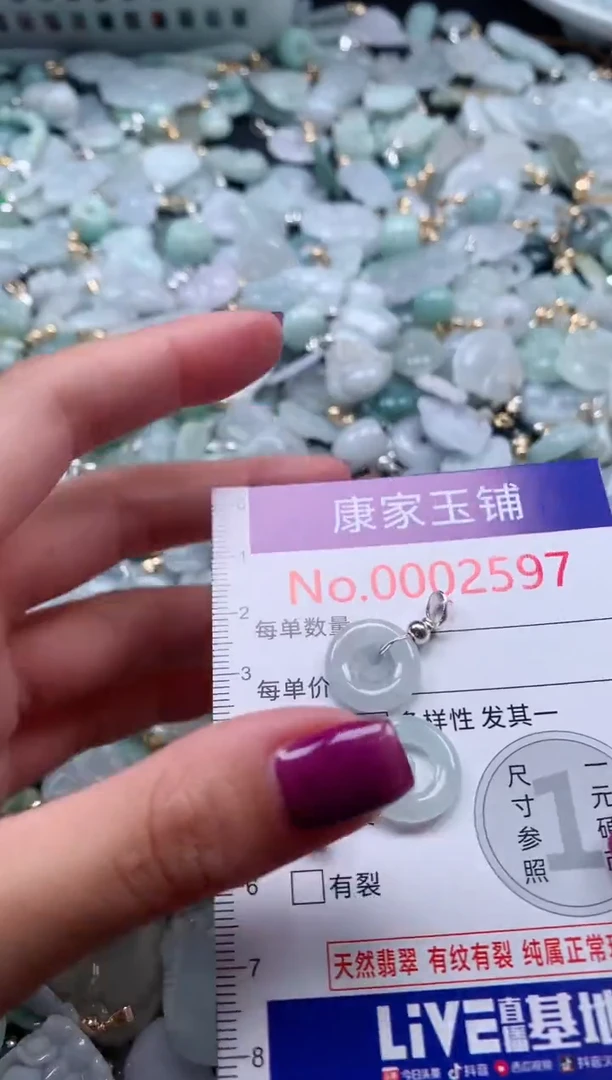 颈饰未镶嵌翡翠2597