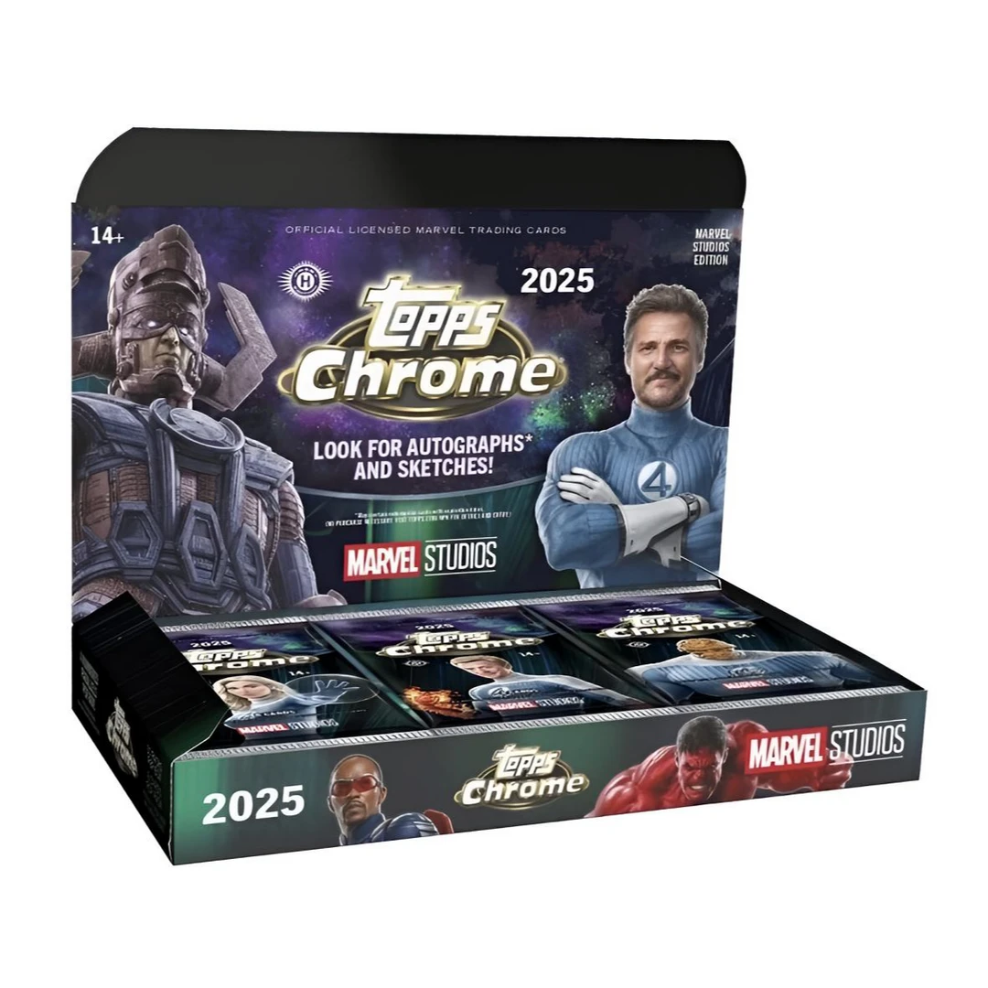 2025 Topps Chrome Marvel Studios hobby 影视收藏卡