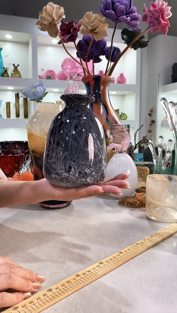慕忆家手作琉璃花瓶