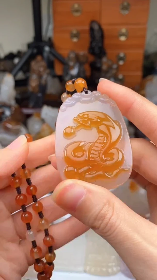 【闪购商品】玛瑙/玉髓颈饰未镶嵌AA