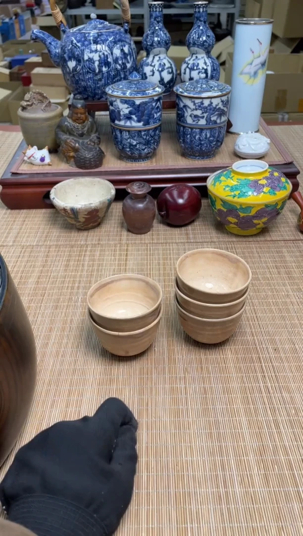 90号5只杯子3只全品2只瑕疵中古物品谨慎参拍直播链接
