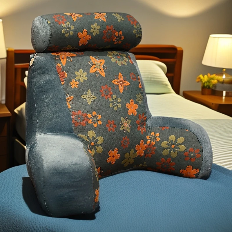 床头靠垫靠枕护颈护腰大靠背沙发抱枕宿舍床上软包靠背垫久坐靠腰