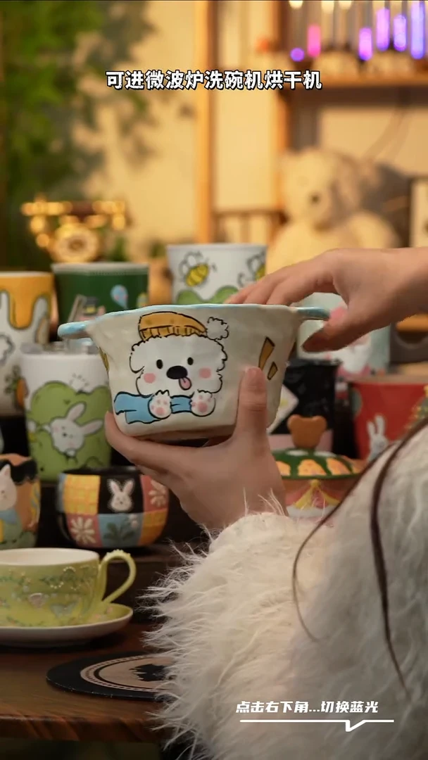 瓷片B012景德镇原创手工陶瓷