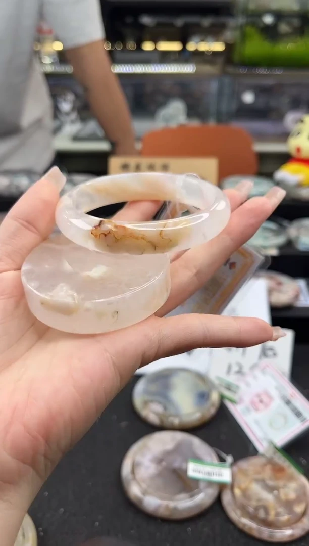 未镶嵌手镯石英质玉61圈口（赠品镯心）1346163