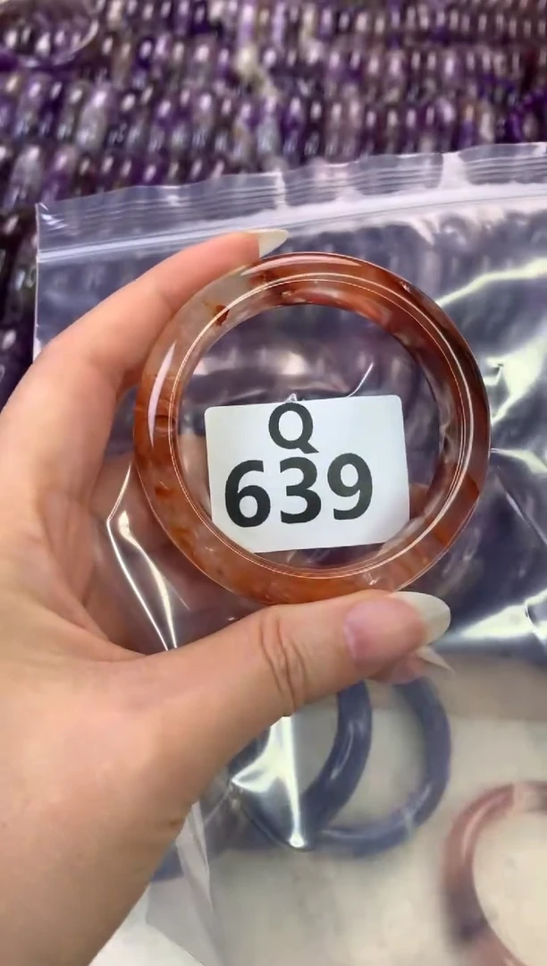 【闪购商品】水晶水晶手镯Q未镶嵌639-52