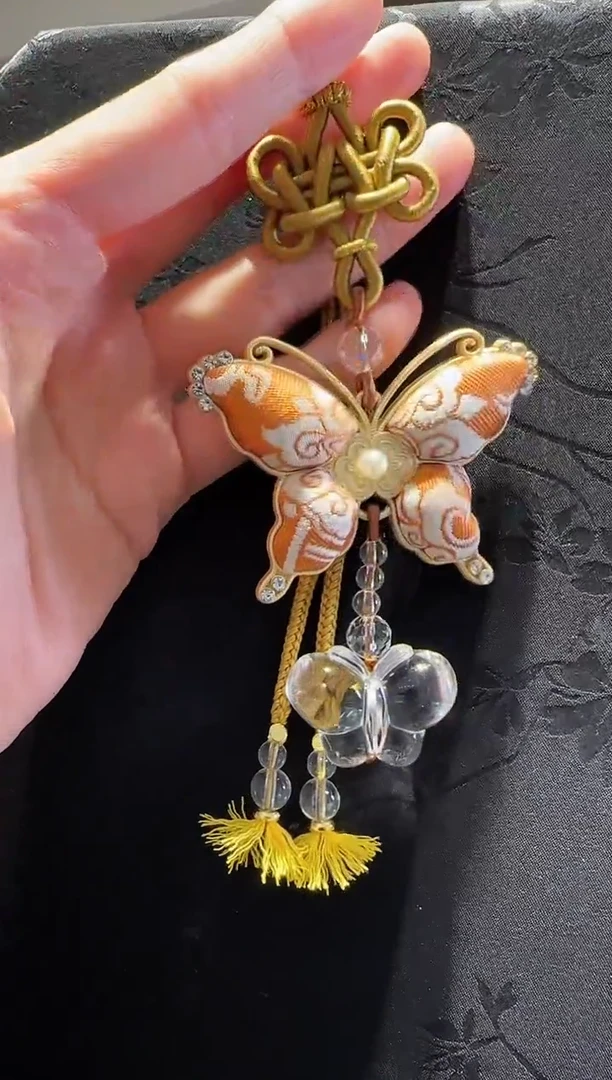 未镶嵌手绳水晶蝴蝶款