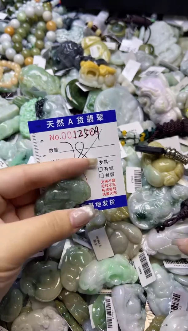 【闪购商品】翡翠颈饰未镶嵌00012509