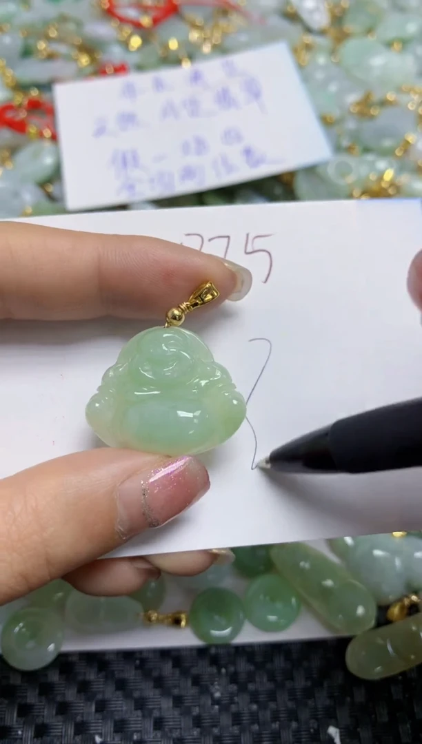 【闪购商品】翡翠颈饰合金天然A货翡翠