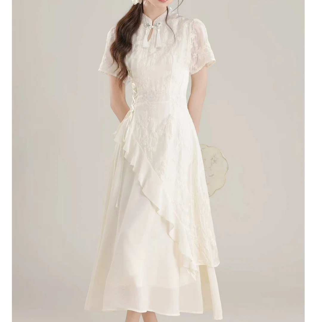 韩版显瘦气质百搭连衣裙1609