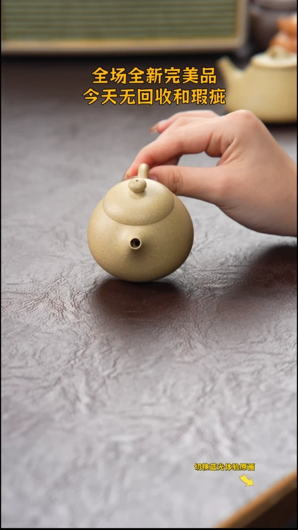 茶壶紫砂全新完美品 至纯梨皮 寅春西施
