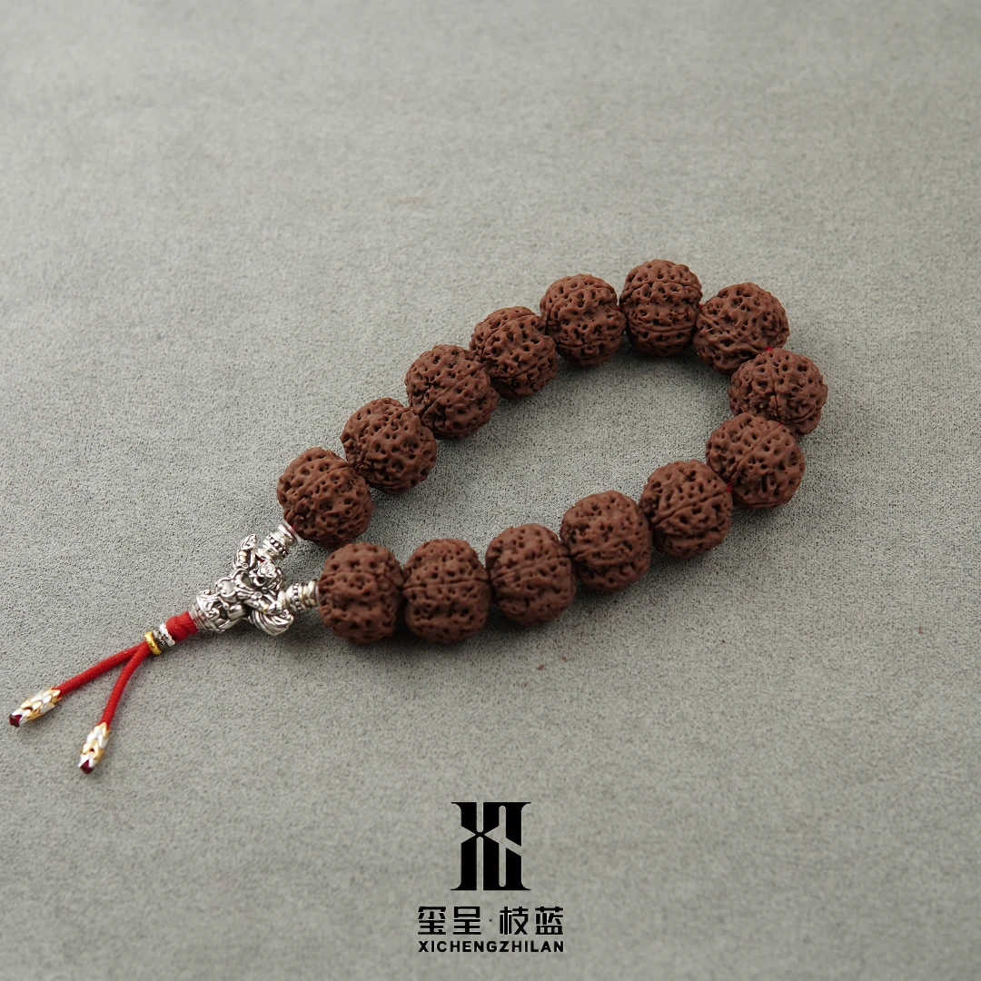 玺呈枝蓝XC金刚菩提 精挑褐皮蜂王套装四