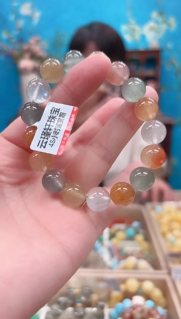 未镶嵌手串水晶设计款珠串11+
