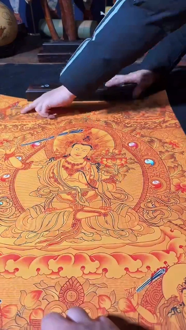 卷轴画藏式珍藏彩绘艺术馆119