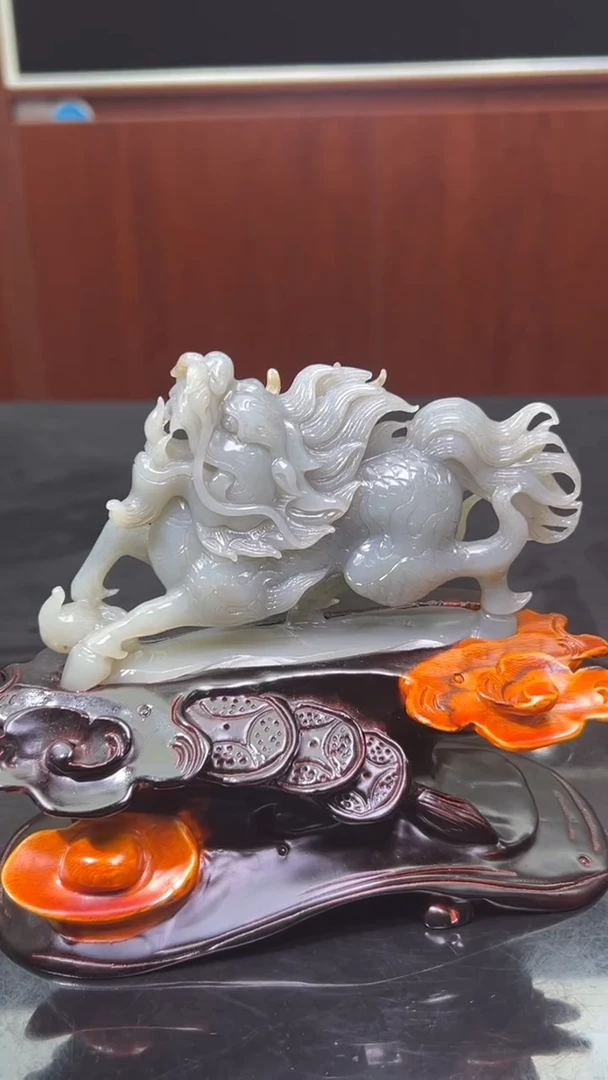 未镶嵌和田玉把件摆件