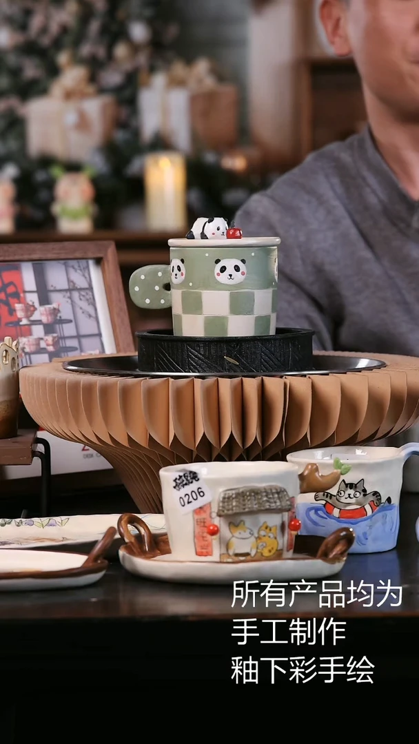 【闪购商品】原来是泥手工创意瓷0282