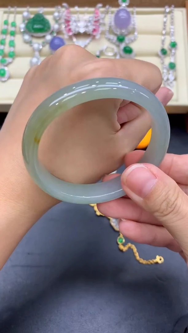 翡翠手镯未镶嵌342-中国好珍宝