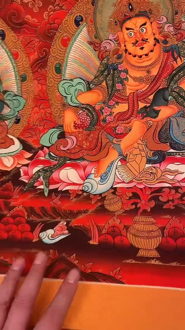 装裱画精美唐卡tk16176