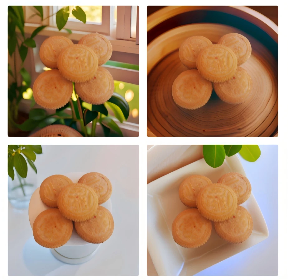 山西乡宁特产纯手工空心月饼传统美食包装（现做现发易碎介意勿拍）