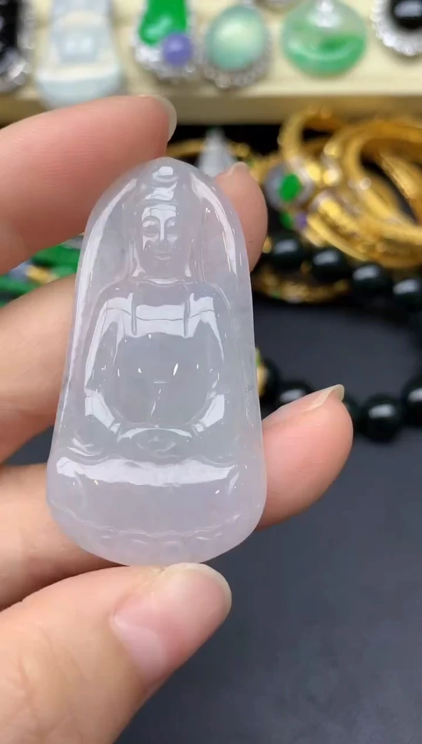 颈饰未镶嵌翡翠195-雪姐翡翠天天见