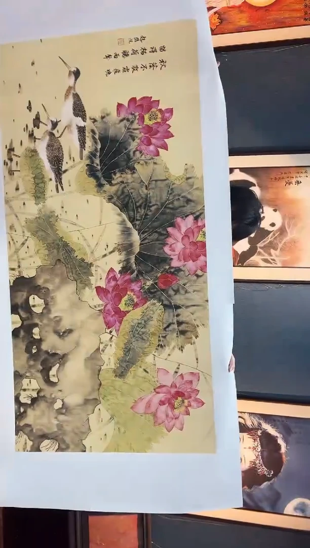 国画九霄甄选国画作品54