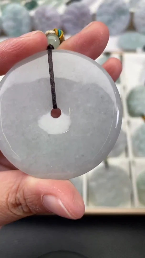 颈饰未镶嵌翡翠天然缅甸翡翠A货350