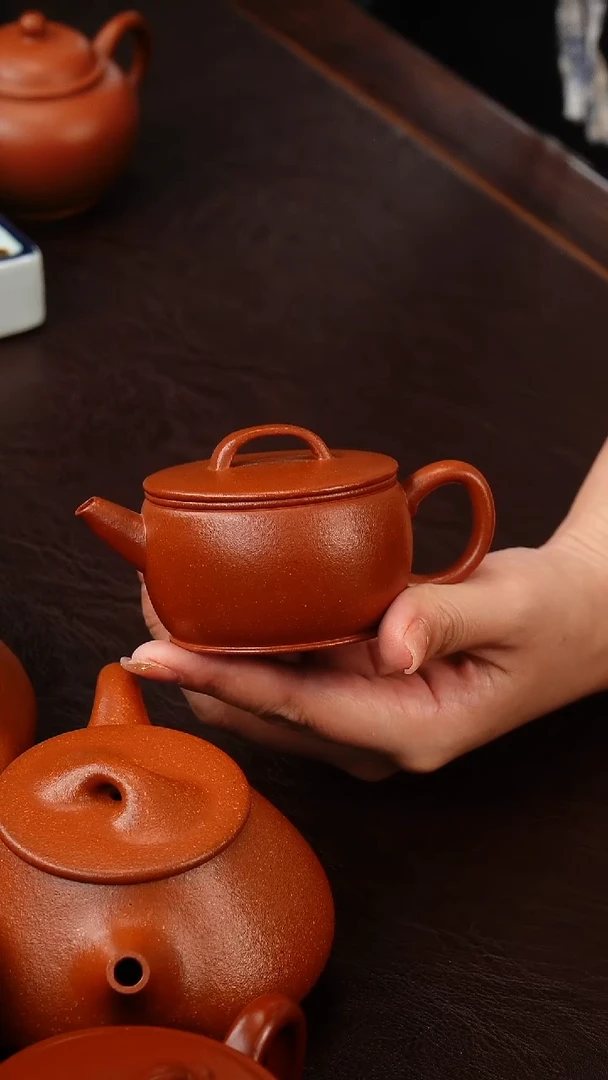 茶壶紫砂降坡泥汉瓦120cc