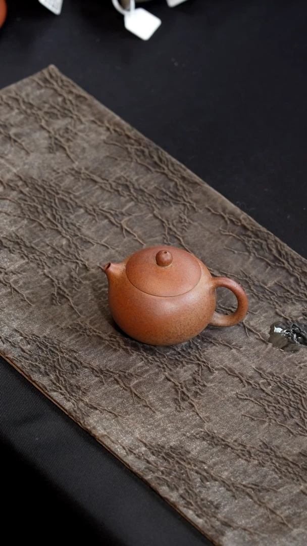 【闪购商品】紫砂茶壶柴烧本绿西施150cc