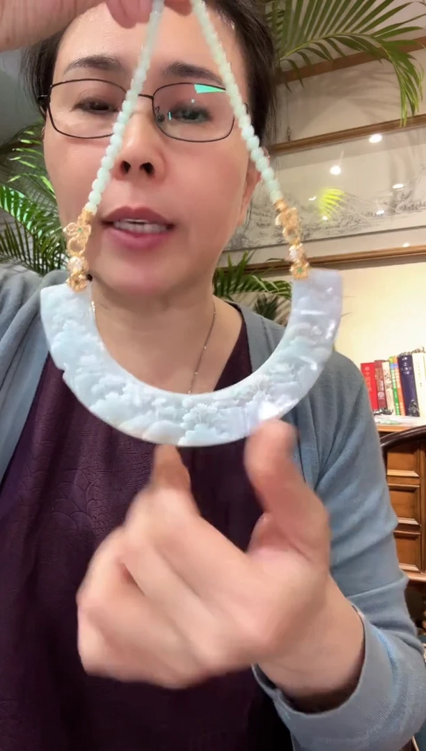 【闪购商品】翡翠颈饰未镶嵌国风