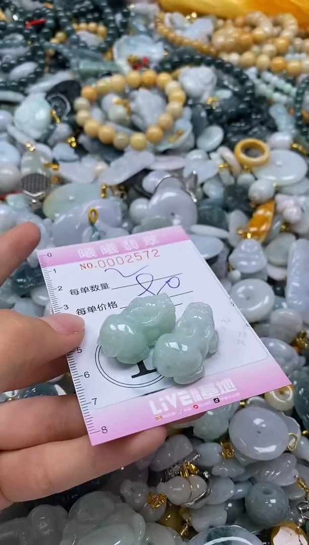 翡翠未镶嵌颈饰闪购0002572