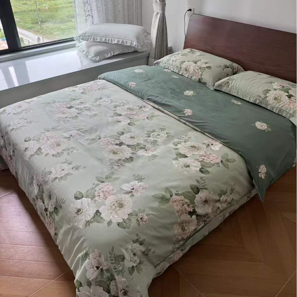 胖胖猪-盛唐牡丹 全棉四件套加厚全棉1.5/1.8床加大2.0床上用品