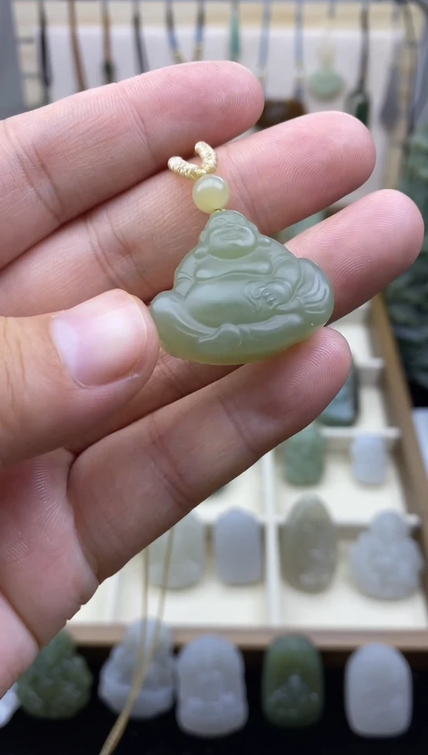 颈饰未镶嵌和田玉天然和田玉吊坠