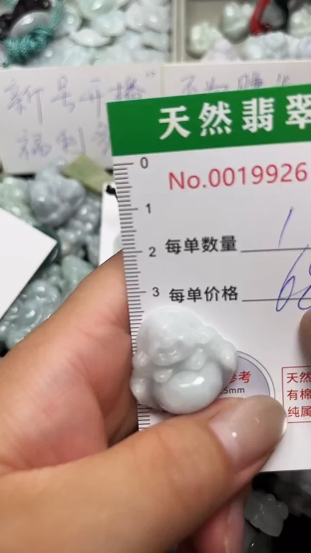 翡翠未镶嵌吊坠(不含链)9926
