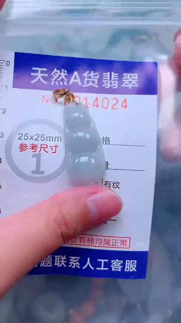 吊坠(不含链)未镶嵌翡翠1