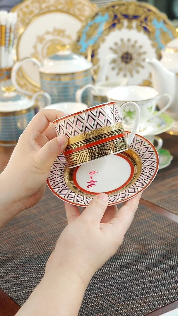 瓷片咖啡杯碟  福利价