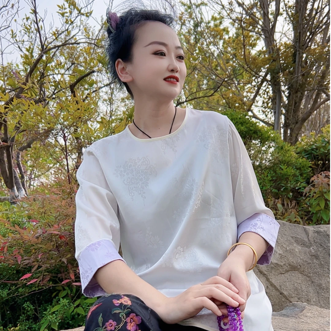 913款刺绣文艺风中国风百搭