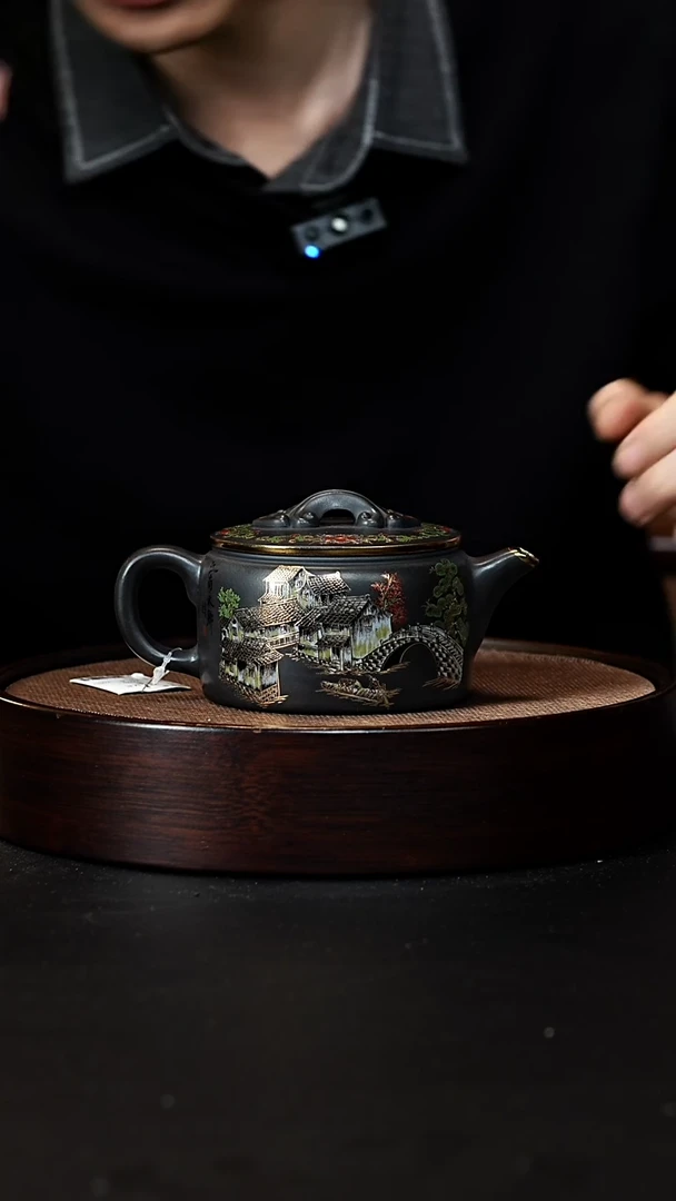 茶壶紫砂宜兴紫砂壶h6090