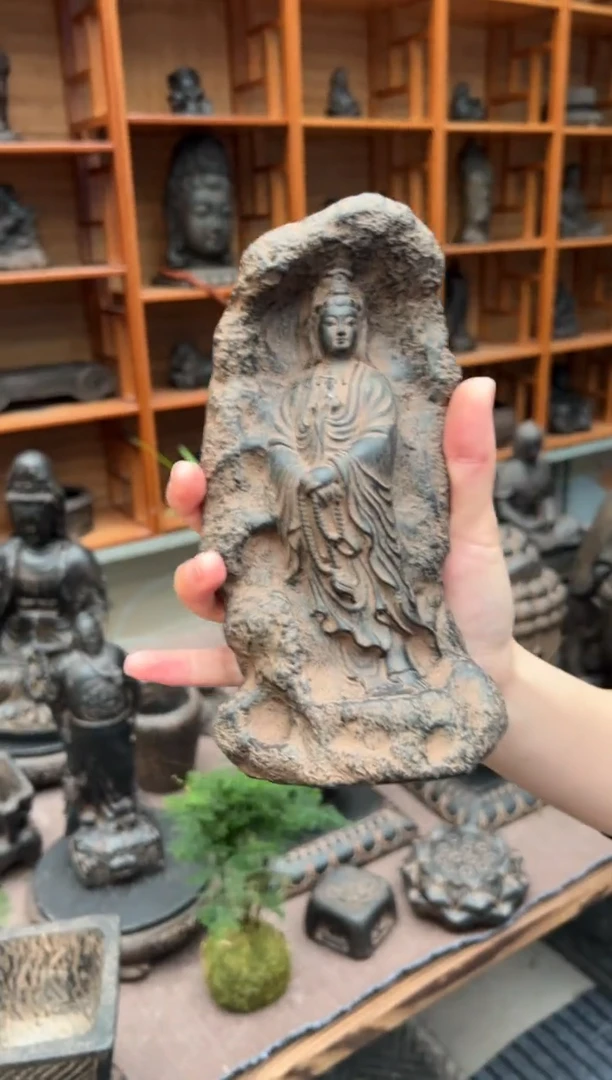 陶土【火山泥】普慈观音