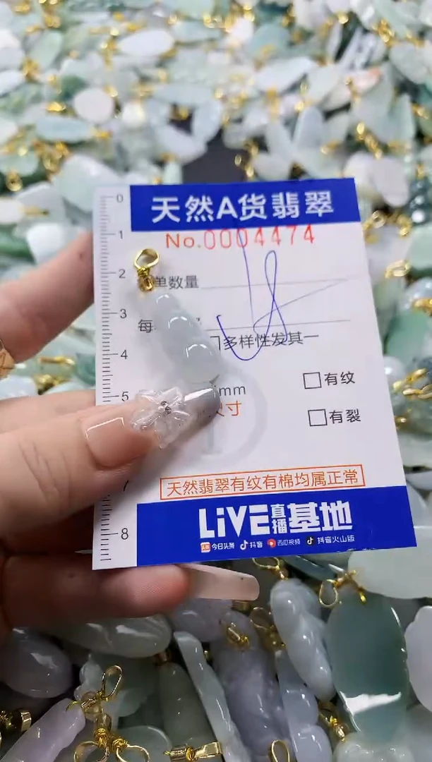 颈饰未镶嵌翡翠天然A货翡翠