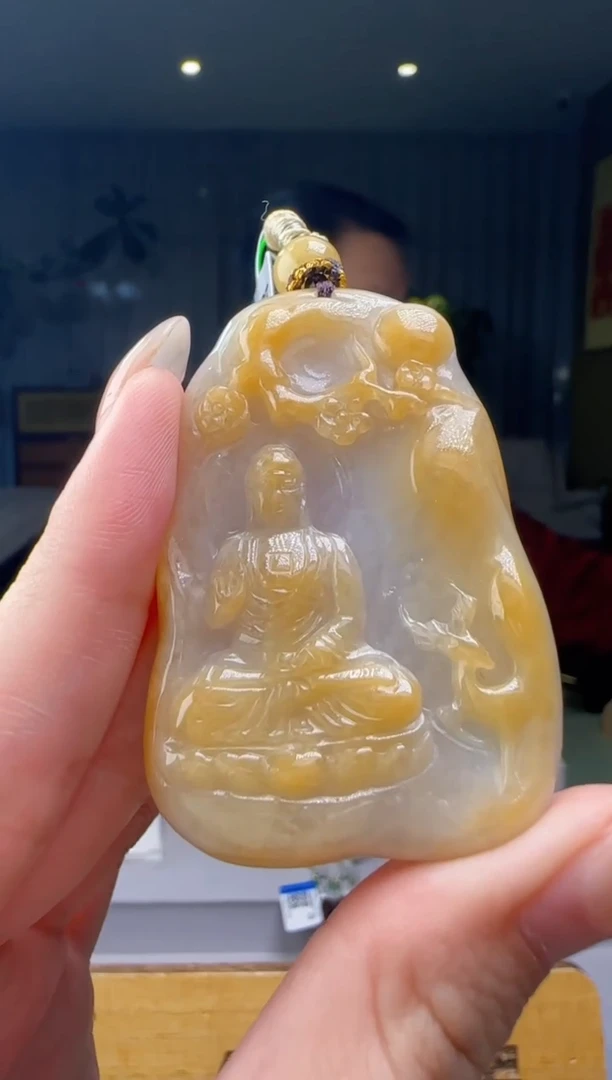 翡翠未镶嵌颈饰CC@@60B7J17774
