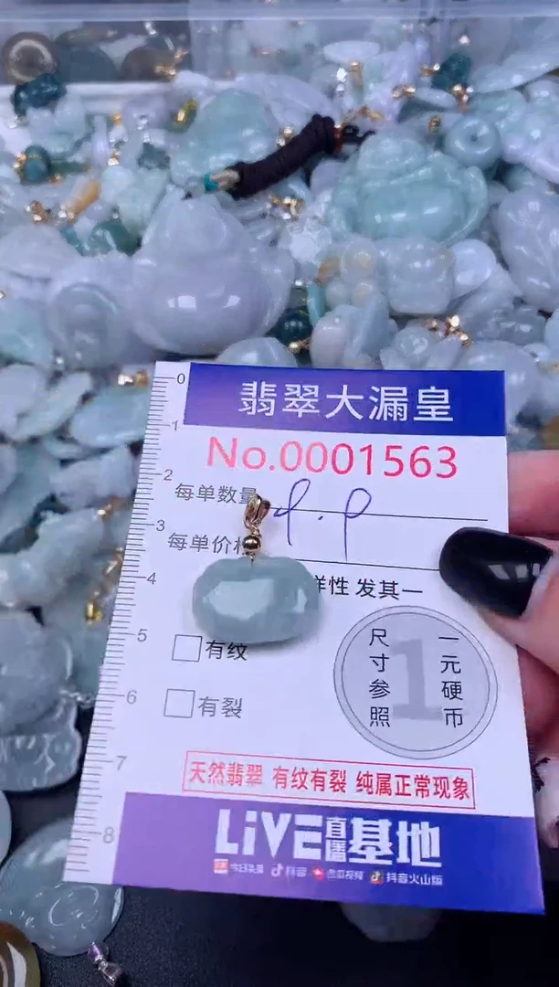 颈饰未镶嵌翡翠1563