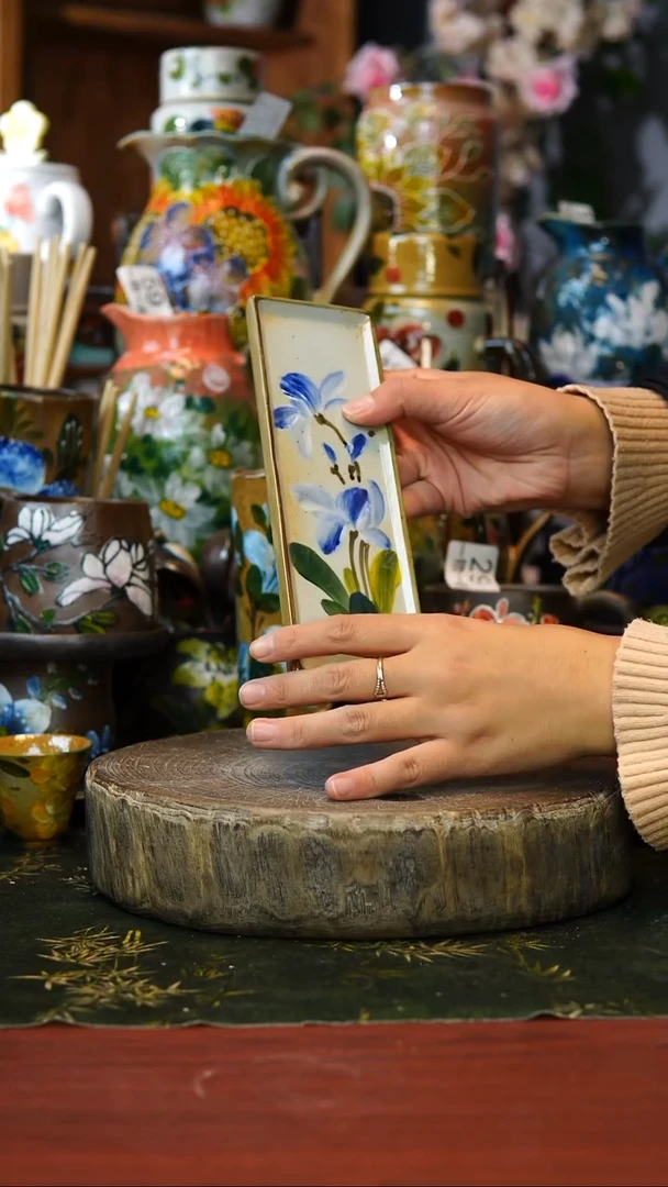 花瓶/杯子/碗187景德镇手工高温釉下彩