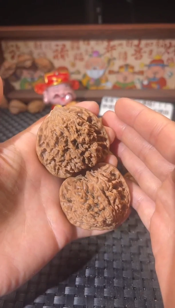 把件文玩核桃满天星45