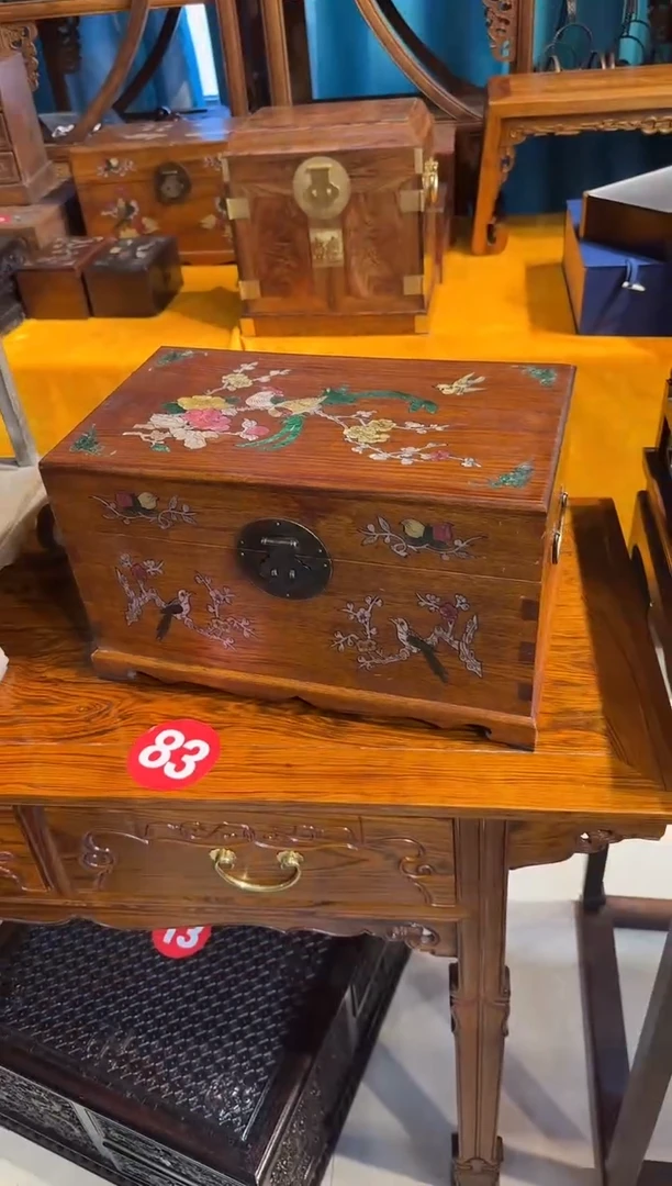 【闪购商品】木木艺长尾鸟底座翻盖箱398.8888