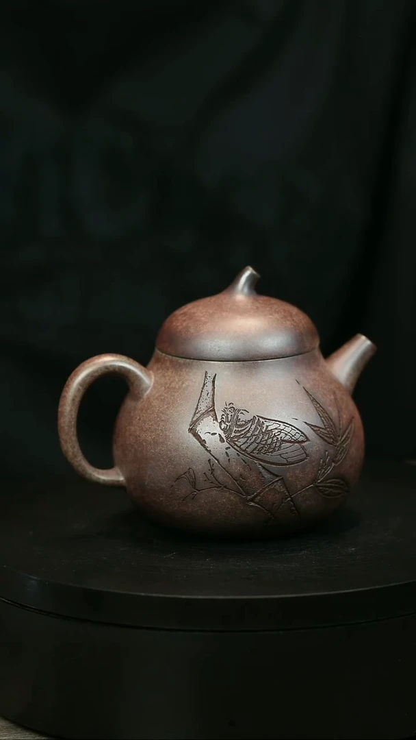 茶壶紫砂用****0H2133李琴常乐茄瓜