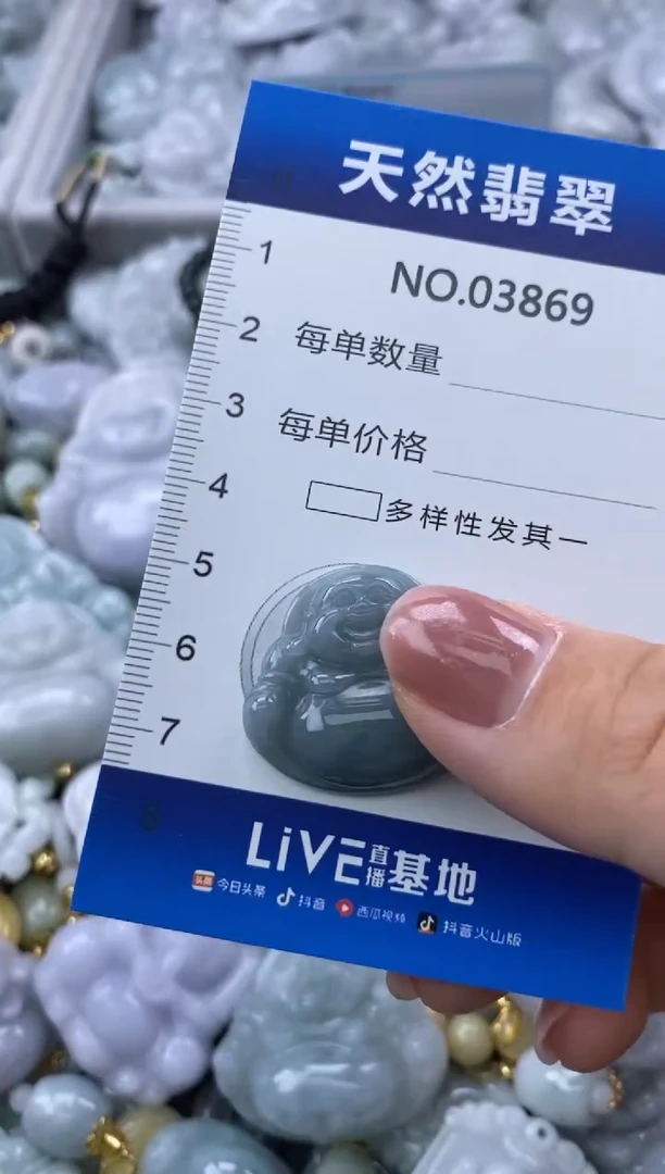 翡翠未镶嵌颈饰缅甸A货翡翠03869